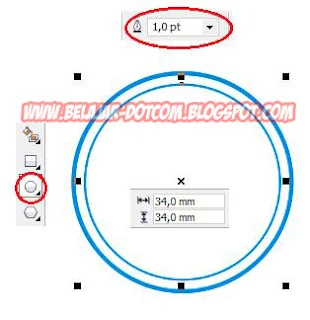 Membuat Desain Stiker Label Piala atau Trophy dengan CorelDRAW