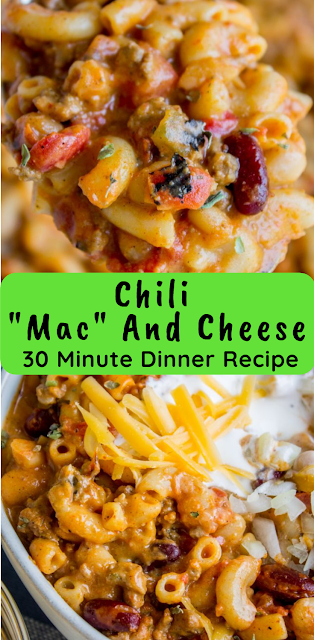 Chili Mac and Cheese Recipe (30 Minute Dinner)