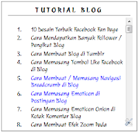 Cara Membuat Daftar Isi Otomatis Untuk Label Tertentu