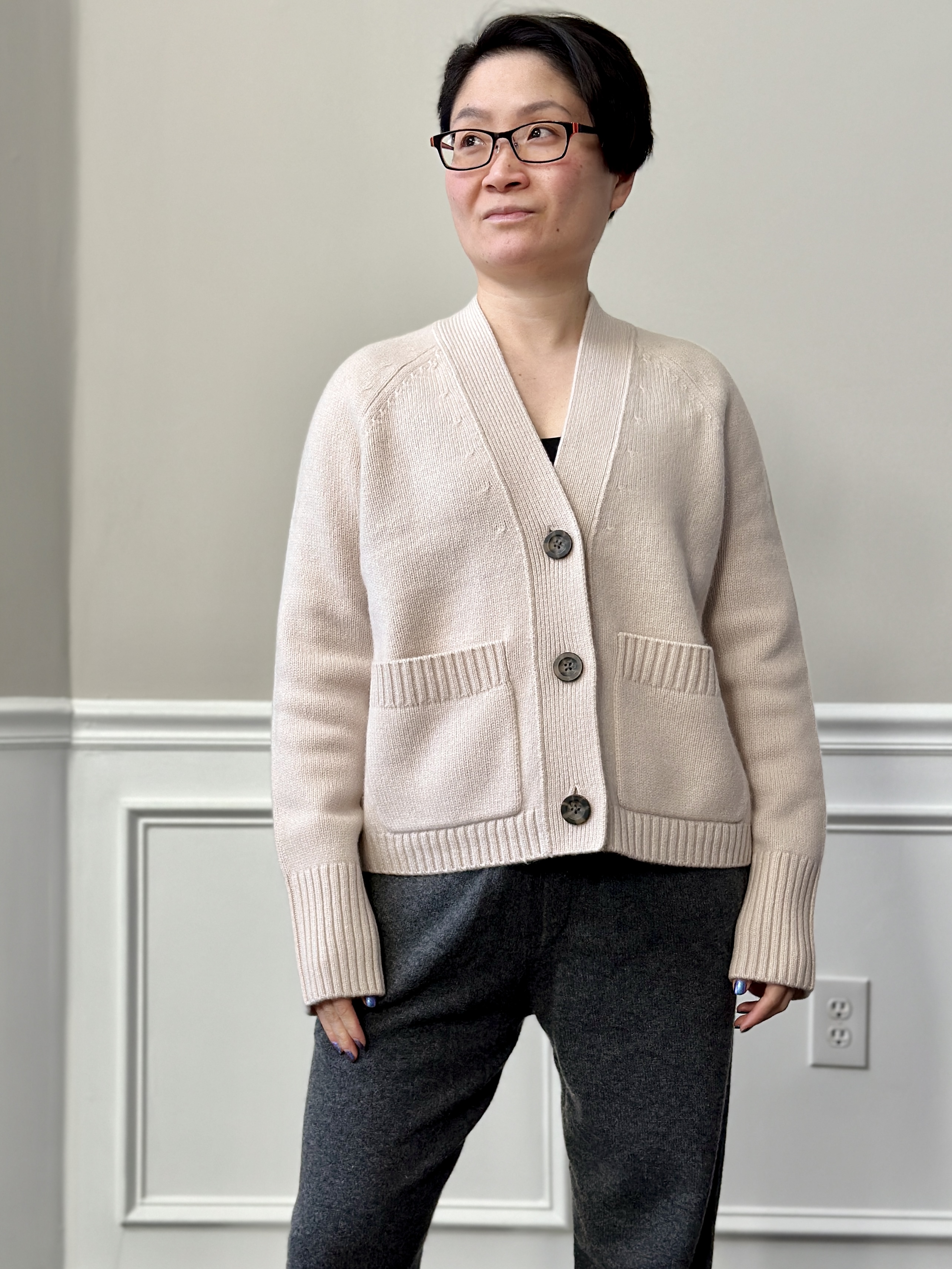 By Anthropologie Wander Zip-Up Cardigan Sweater