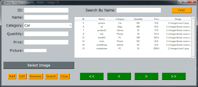 Python project with source code