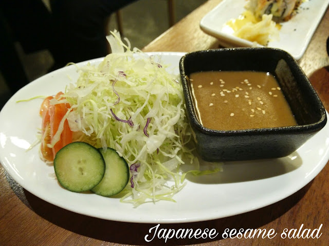 Paulin's Munchies - Standing Sushi Bar at Hitachi Towers - Japanese sesame salad