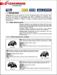 Manual de manutenção Ford KA