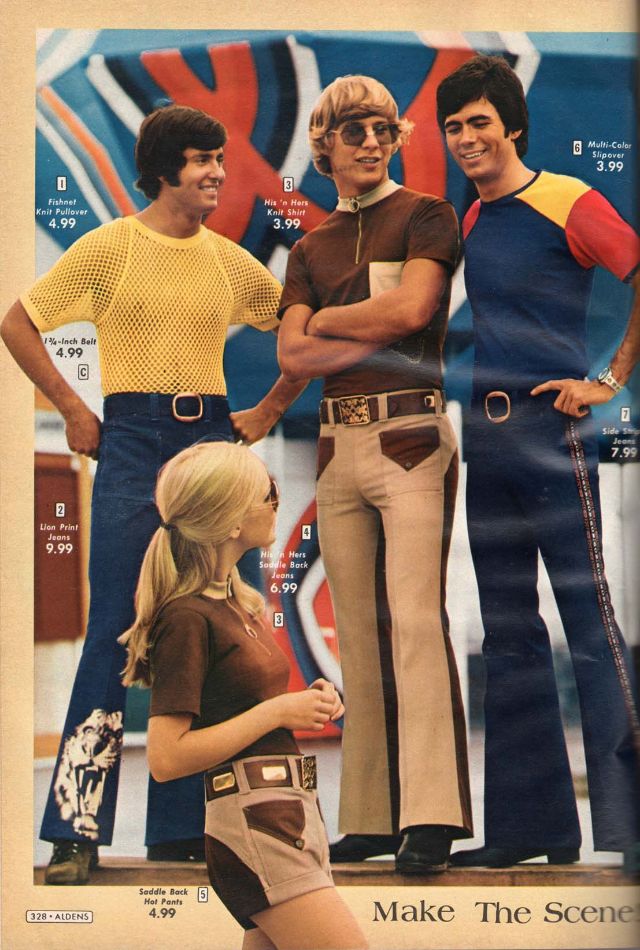30 Laughable His-And-Hers Fashions From The 1970s You Wouldn't
