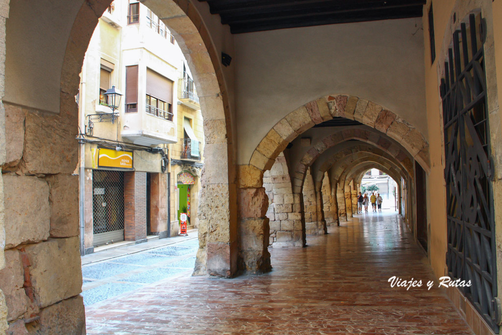 Porches góticos de Tarragona