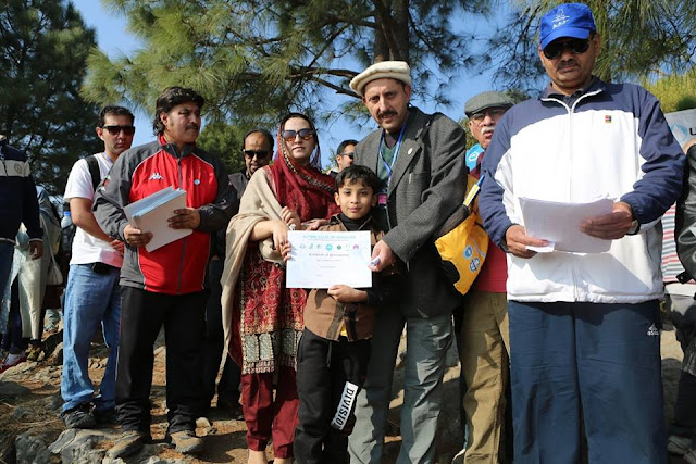 Alpine Club of Pakistan, National Mountaineering and Sport Climbing Federation celebrated International Mountain Day by organizing a Hiking and here at Margallah Hills, Islamabad