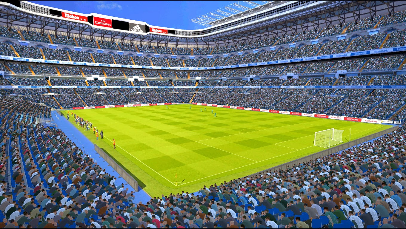 PES 2015 Santiago Bernabeu Stadium by Estarlen Silva