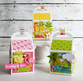 "Fun in the Sun" milk carton treat boxes by @wendysue for @doodlebugdesign