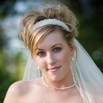 Wedding Hairstyles Updos With Veil and Tiara