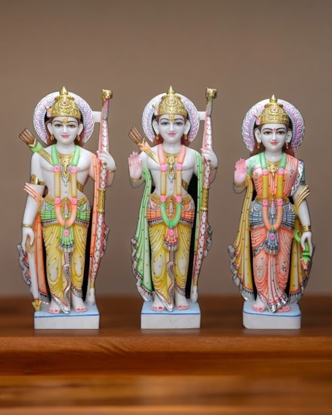 15'' Ram Darbar Mable Statue (6)