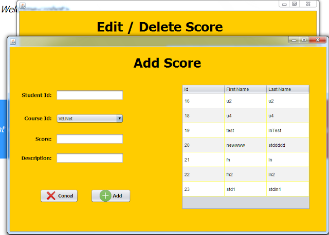  Student Information System In Java Using NetBeans  Java Student Information System Source Code