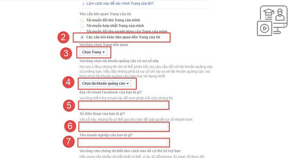 Các bước tiến hành khi fanpage bị facebook chặn  tên miền