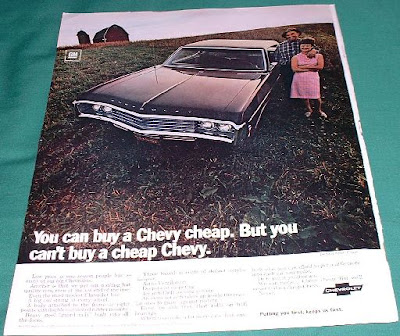 Chevy Impala Sport Coupe Ad