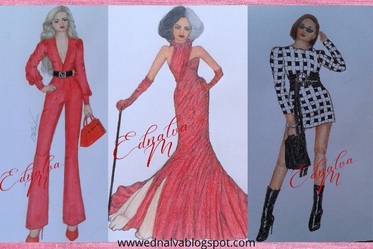 Meus desenhos de moda By Ednalva