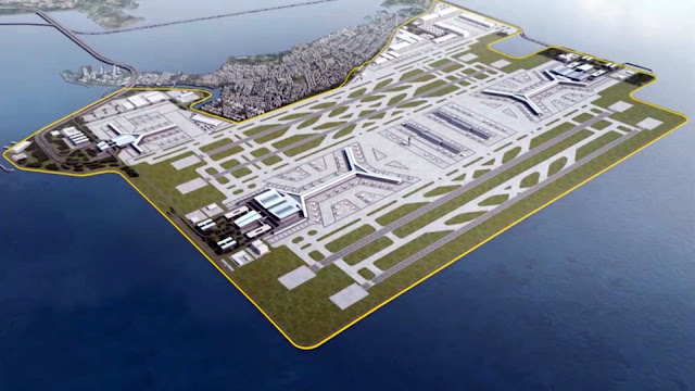 An Artist's Illustration of the proposed Sangley International Airport