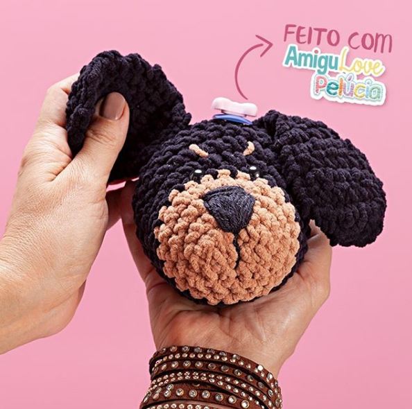 Linha Amigulove Pelúcia: Toque aveludado para seus amigurumis