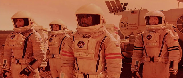Astronauts on Mars - Mission to Mars movie image