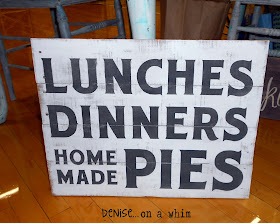 Retro Kitchen sign via http://deniseonawhim.blogspot.com