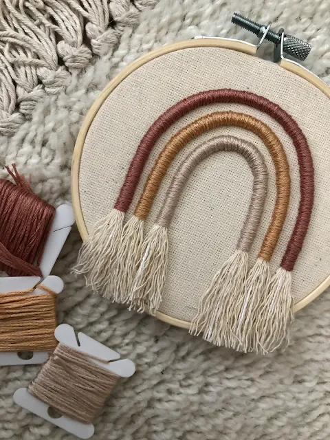 Cord Rainbow Embroidery