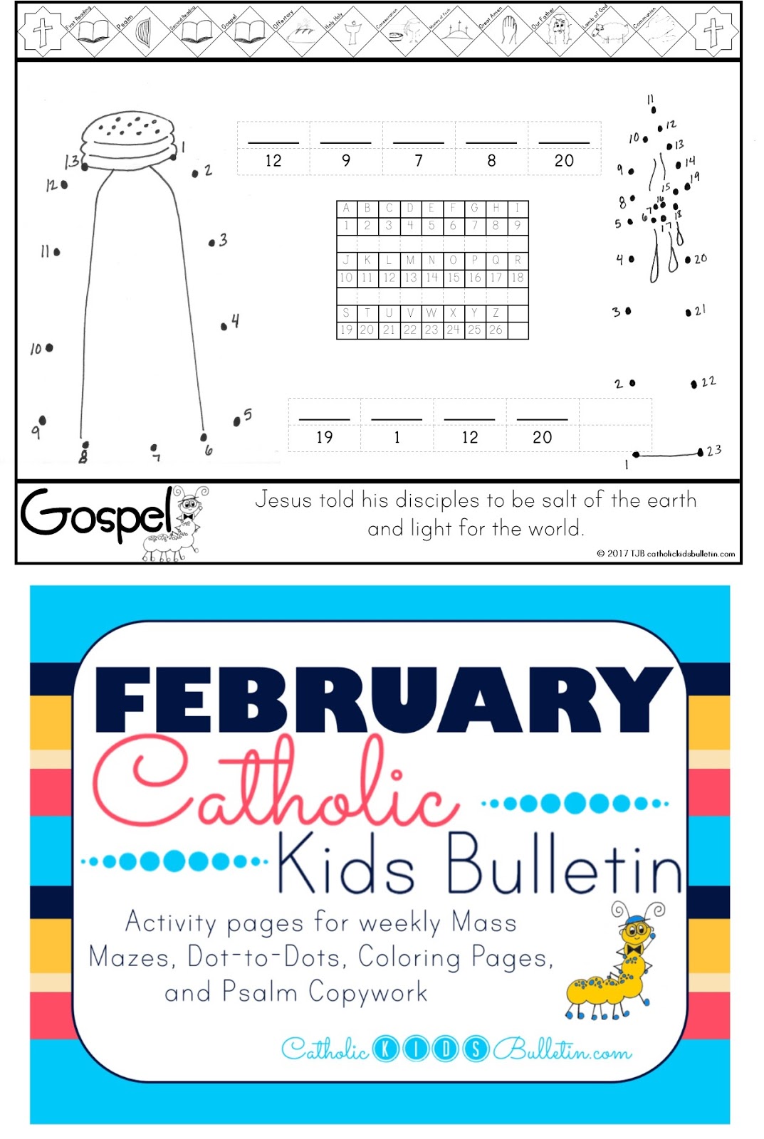 Download Catholic Kids: February Catholic Kids Bulletin