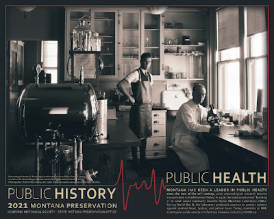 State Historic Preservation Office Public History, Public Health Poster, 2021