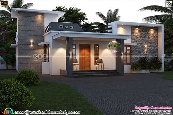Single floor Kerala house design