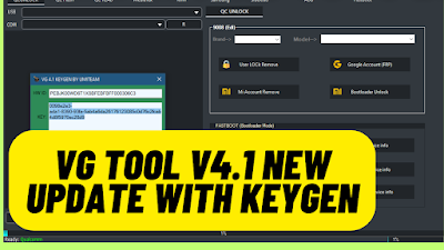 VG Tool V4.1 New Update With Keygen