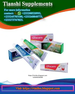 Tianshi Orecare Toothpaste can strengthen the gum and prevent halitosis
