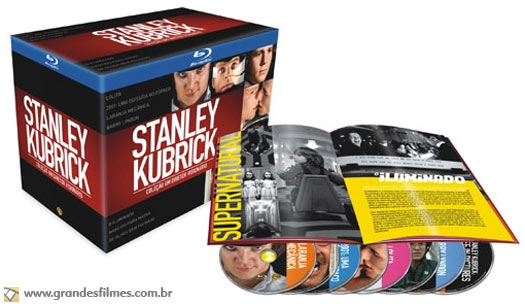 Box Stanley Kubrick: Um Diretor Visionário, em blu-ray, na Saraiva