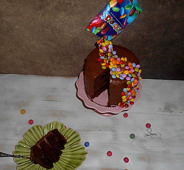 anti gravity cake chocolate frutos vermelhos