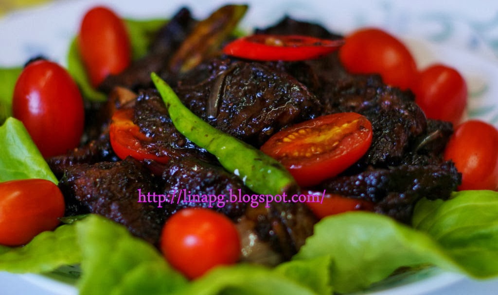 Resepi Daging Black Pepper Dan Tempahan Kek Karamel 