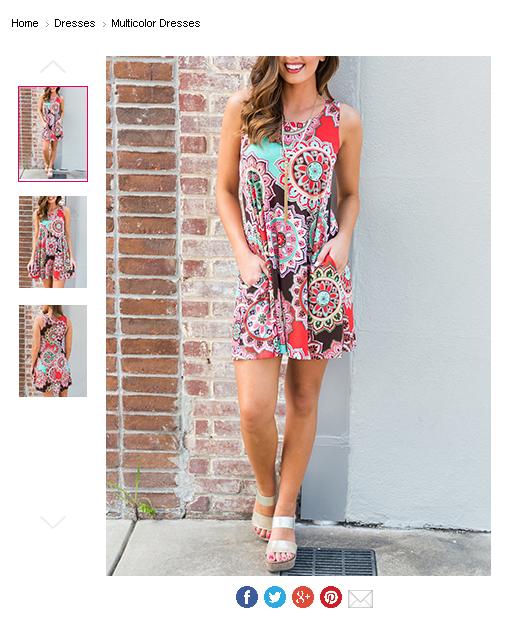Coral Color Dresses Womens Dresses - On Sale