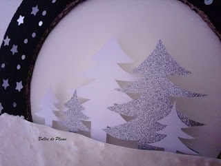 Bulles de Plume DIY Couronne de Noël