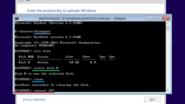 شرح حل مشكلة Windows Cannot Be Installed To This Disk عند تثبيت ويندوز