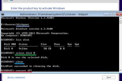 رسالة Windows Cannot Be Installed To This Disk