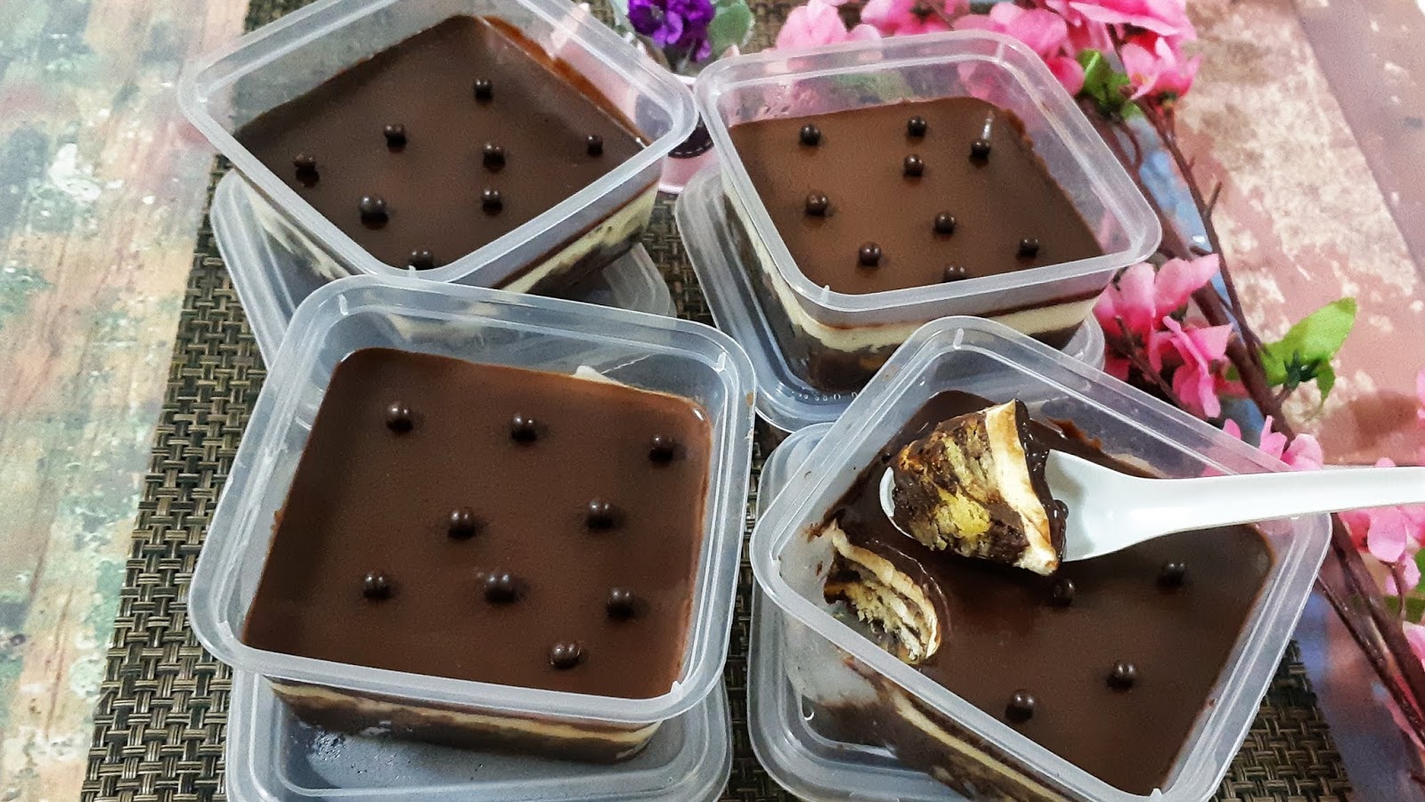 Diari Zaliedana: Kek Batik Indulgence Viral Cara Paling 