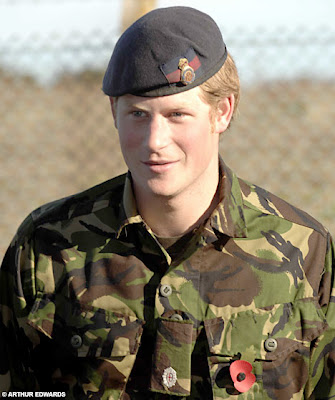 prince william and prince harry as. anything but Prince Harry.