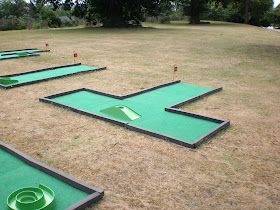 Mini Golf in Christchurch Park, Ipswich