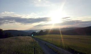 Morgenlauf Sonnenaufgang