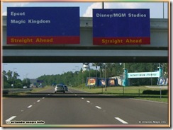 Walt Disney World Signage