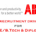 ABB INDIA RECRUITMENT DRIVE FOR PROJECT ENGINEER