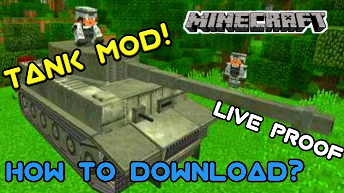 How to download Tank Mod in Minecraft || Cars Mod || How to download working tank in Minecraft