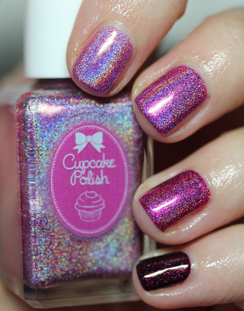 Cupcake Polish Pink ombre nail polish