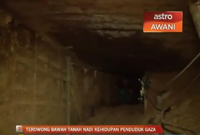 TEROWONG NADI PENGHUBUNG PEJUANG DAN WARGA PALESTIN