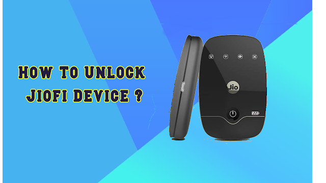 unlock jiofi device