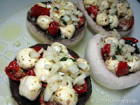 mozzarella-stuffed-portobello-mushroom