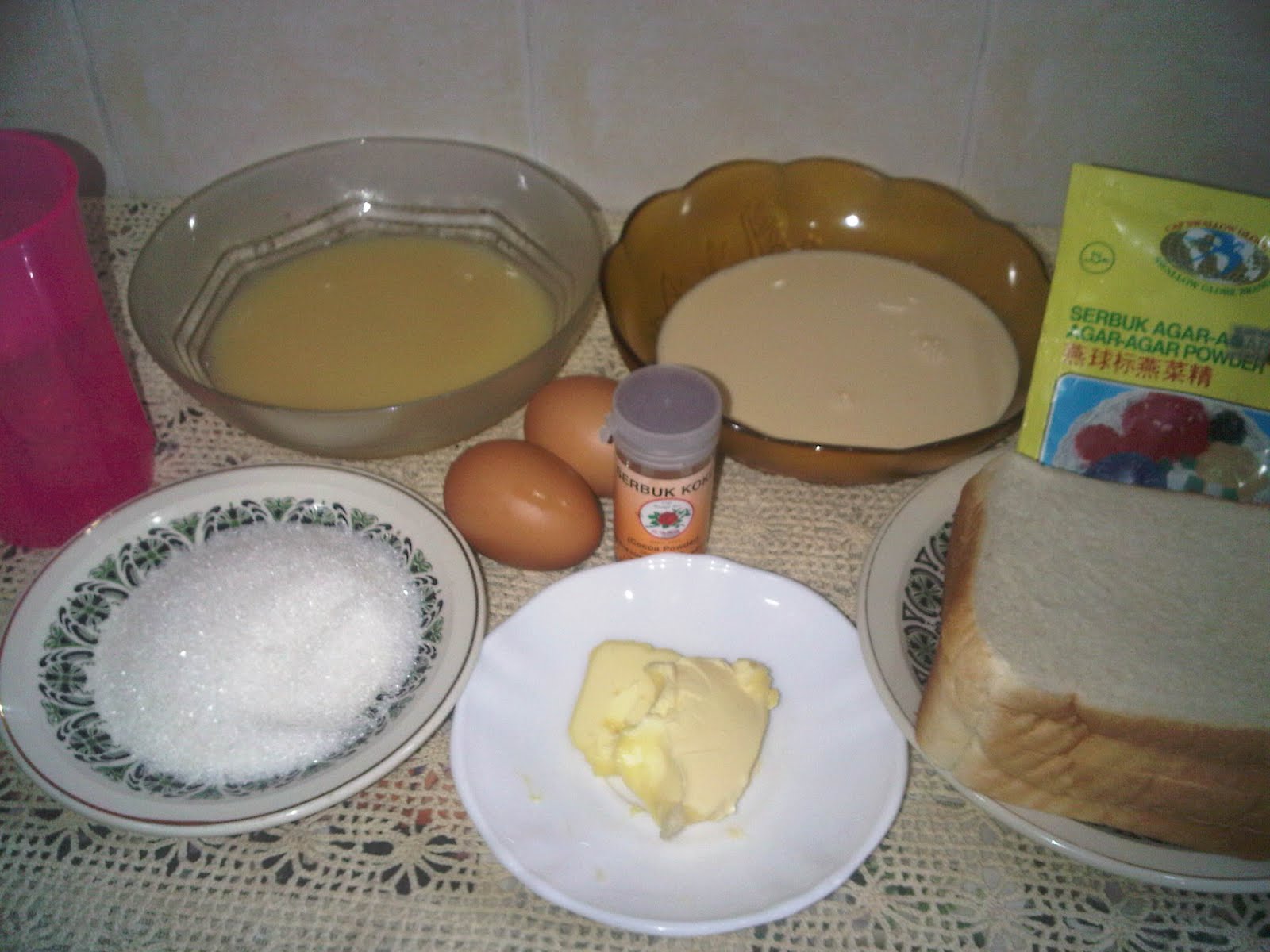 Resepi  Puding Roti Marble (^_^)v ~ Hudalululoveyou