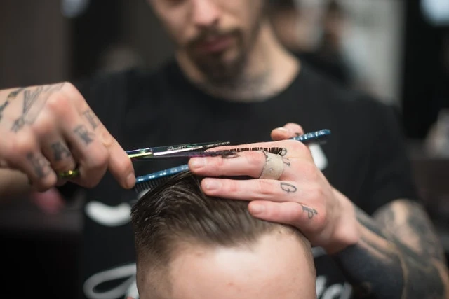 How to cut the hair by section