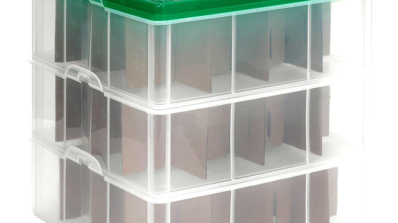 Plastic Storage Box With Dividers