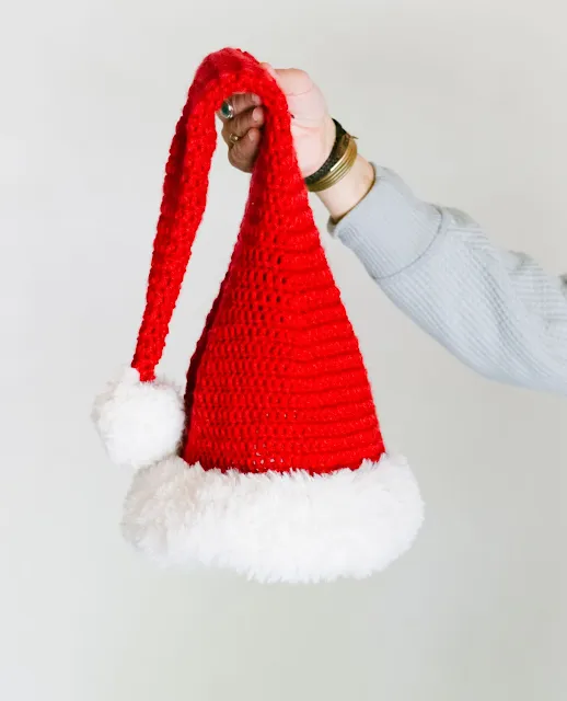 Santa Crochet Hat